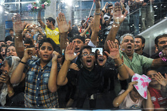 بازگشت تیم ملی کشتی فرنگي‌ به كشور